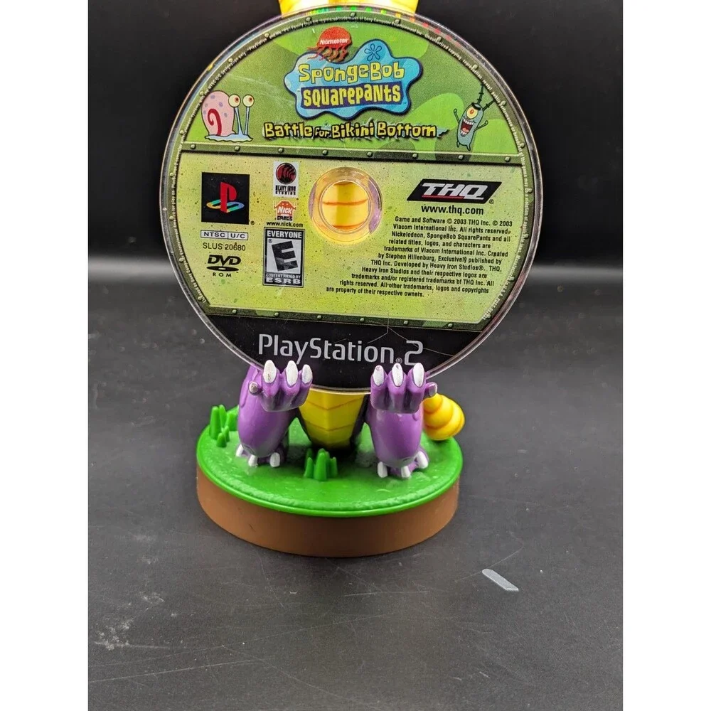 SpongeBob Battle for Bikini Bottom PS2 PlayStation 2 Disc Only